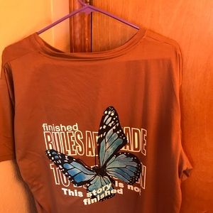 Butterfly shirt never worn!!!